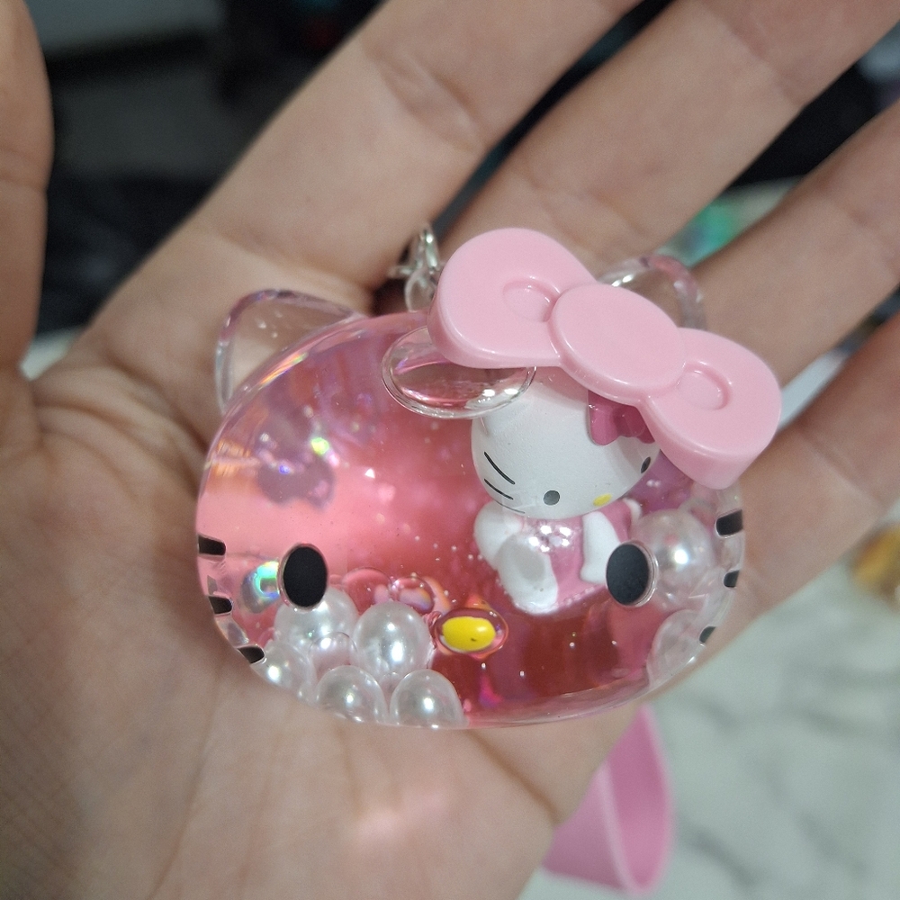 Hello Kitty Pink Keychain Accessory - Picture 2 of 6